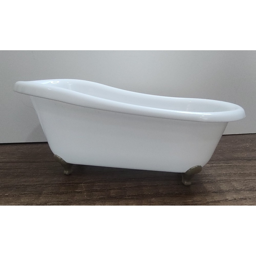 Dollhouse miniature Claw Foot Bathtub (Daiso) 1/12 Scale B9